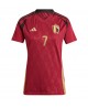 Günstige Belgien Kevin De Bruyne #7 Heimtrikot Damen EM 2024 Kurzarm